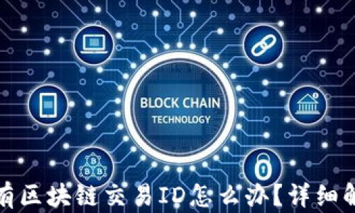 
提币过程中没有区块链交易ID怎么办？详细解析与解决方案