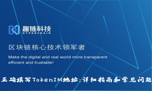 如何正确填写TokenIM地址：详细指南和常见问题解答