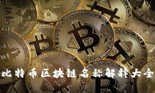 比特币区块链名称解释大全
